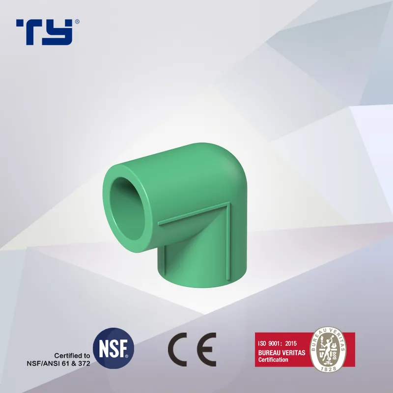 PPR Female Tee with Pn12.5/Pn20/Pn16/Pn25 Pressure Plastic Pipe and Fitting Use for Hot Water