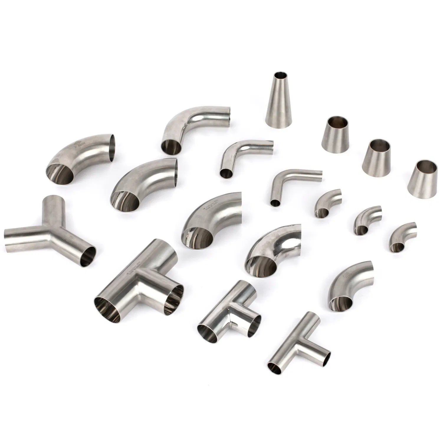 Sanitary SS304/Ss316lstainless Steel Pipe Fittings Tube Fittings/Elbow/Ferrule with 3A