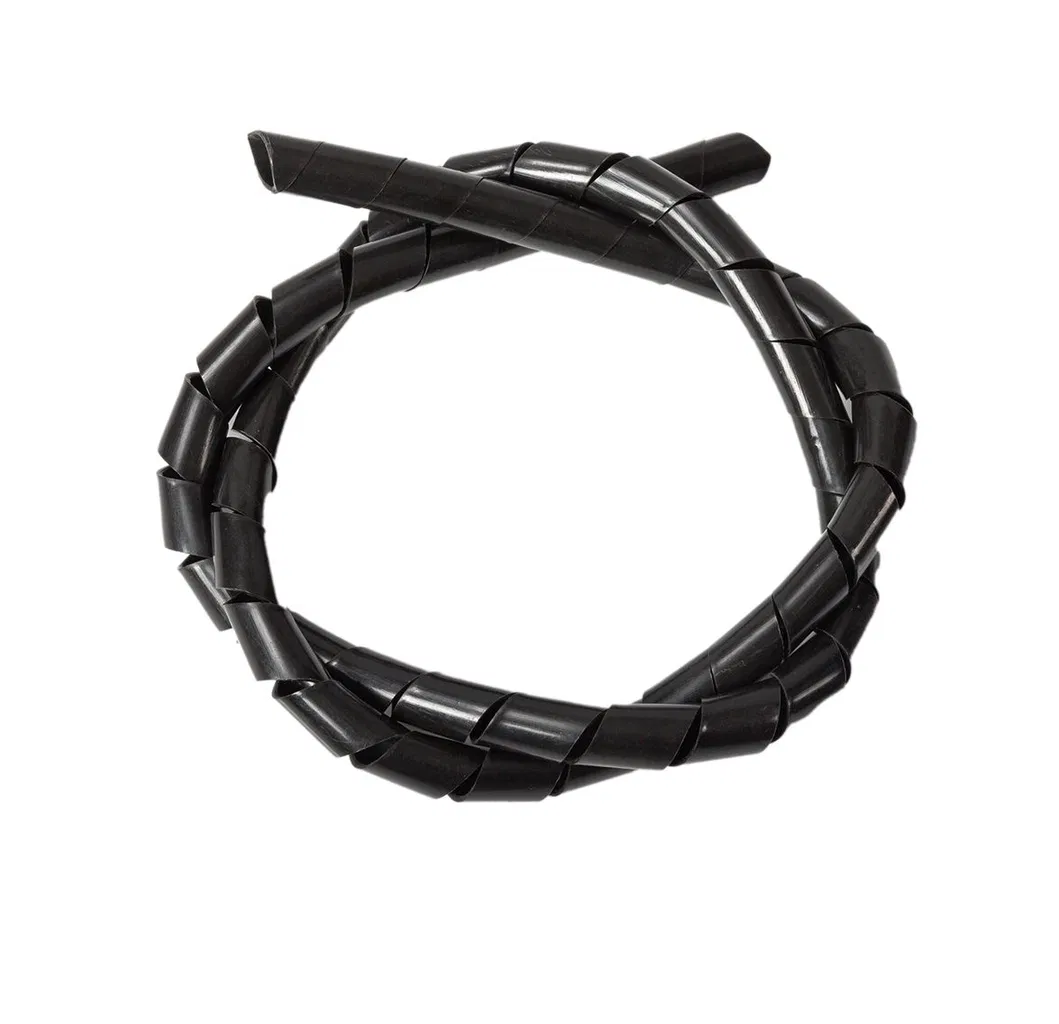 Corrugated Pipe Electrical Wire Protection Flexible Plastic Conduit Options in PP, PE, PVC, and Nylon