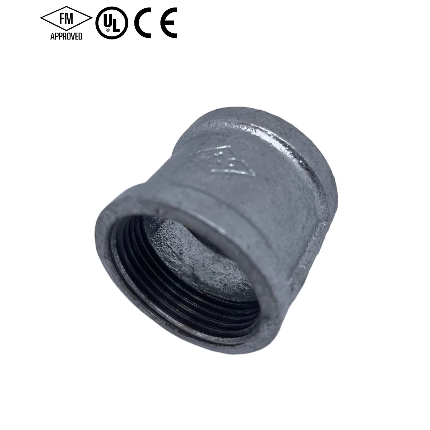 Hot Dipped Gi Galvanized Malleable Iron Cast Iron Socket 2'' Pipe Fitting
