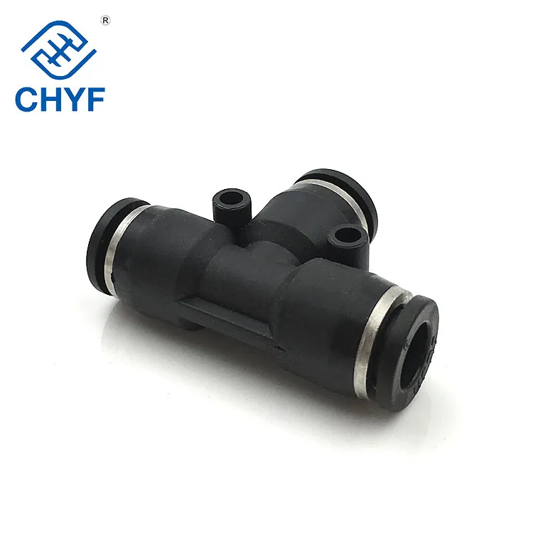 Py Type Pneumatic Quick Hose Tube Connector Plastic Pipe Fitting
