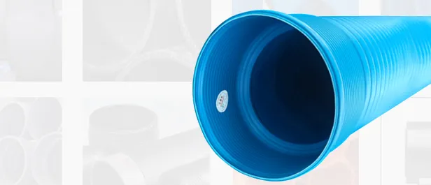 Double Wall Pipe Drainage Corrugated Sewage PVC HDPE Plastic Tube