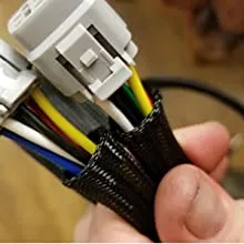 Durable Easy to Install Electrical Pet Sleeve Cable Braided Sleeve with Rope