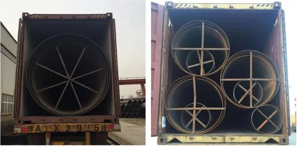  5L X42 X52 X56 X60 SSAW Anti-Corrosion Carbon Welded Round Steel Spiral Pipeline Sch 40 Rew Carbon Seam Steel Pipe