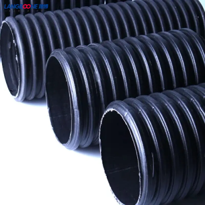 HDPE/PP/PVC Water Pipe Large Diameter Vertical Type Double-Wall Corrugated