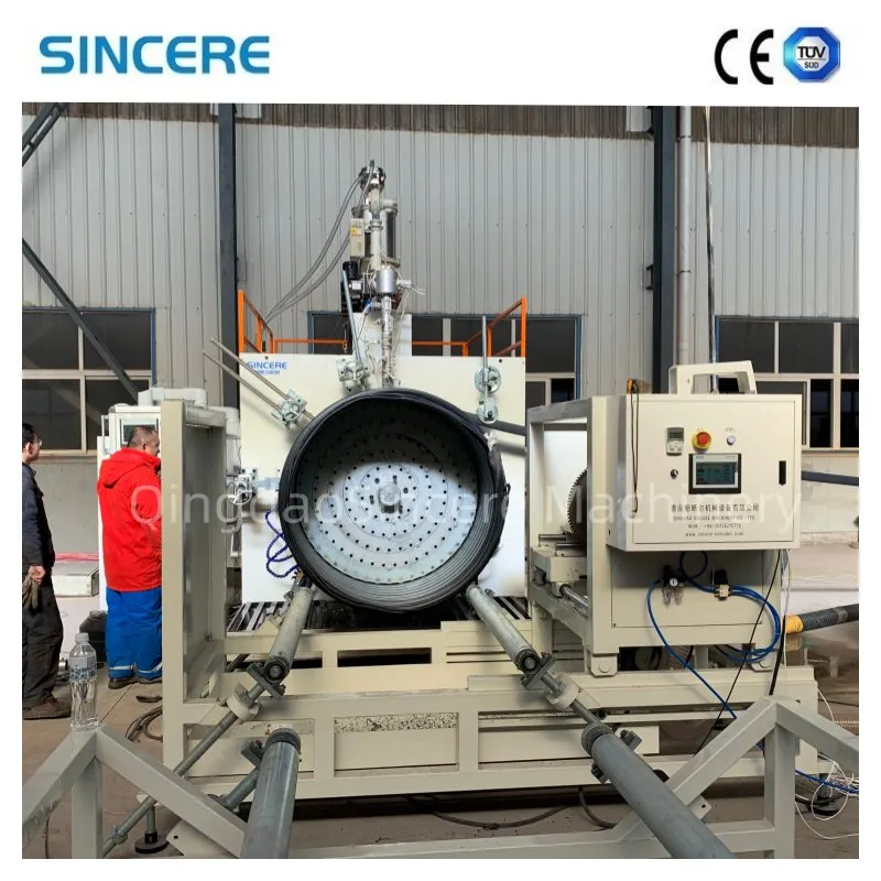 HDPE Spiral Hollow Wall Winding Pipe Extruder/Machine/Euipment/Manufacturing