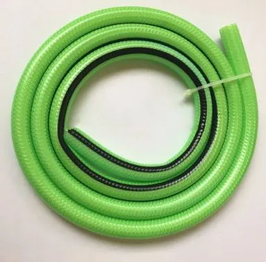 Heavy Duty Flexible PVC Clear Nylon Braided Hose Pipe 1/4" to 3" for Water Garden Irrigati