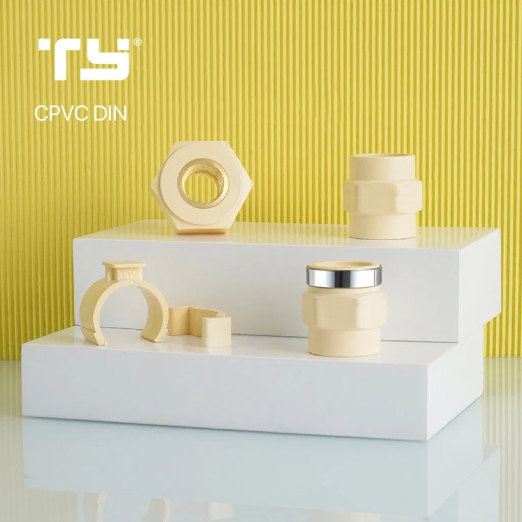 Reliable Supplier CPVC Plastic Fittings Water Tube Pipe for Hot Water