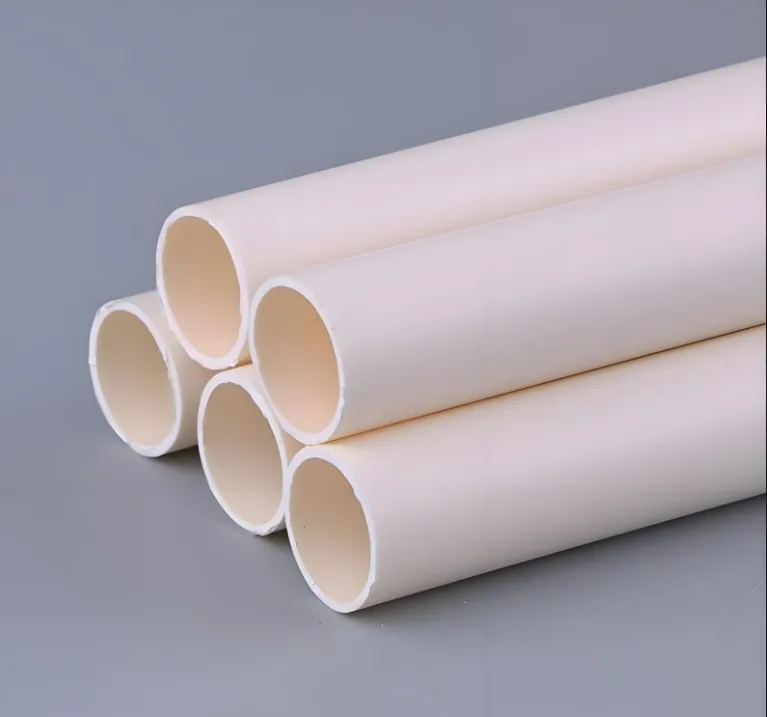 Wholesale Durable PVC Electrical Tube in White Easy-to-Bend 16mm 20mm 25mm 32mm PVC Electrical Condu