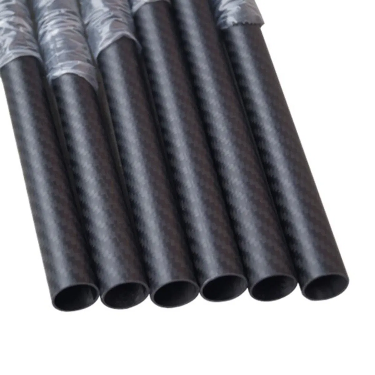Twill Matte T300 Round Carbon Fiber Tube 10mm for Marine Use