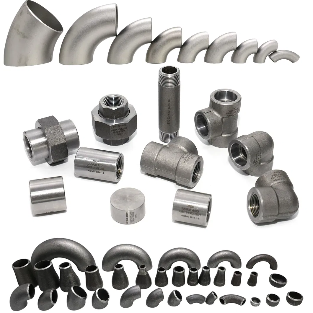 High Quality HDPE Pipe Fittings Valves &amp; Pipe Fittings Co. Carbon Steel Pipe Fittings