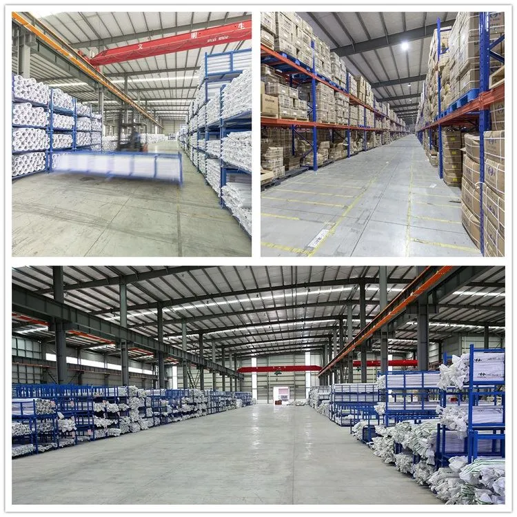 Coating Glass Fiber PVC Pipe and Fitting for Irregular Size