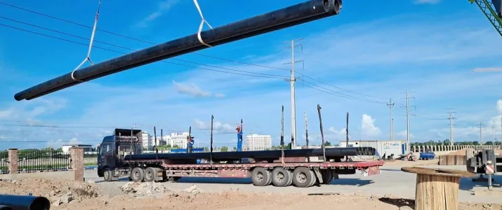 Inner and Outside Coated Steel Pipeline for Mining/Water Supply