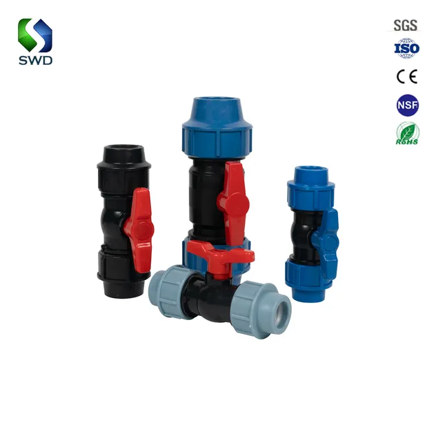 Wholesale 1/2"-4" Clear Transparent PVC Plastic Pipe Fitting Socket Threaded for Water Supply Aquarium