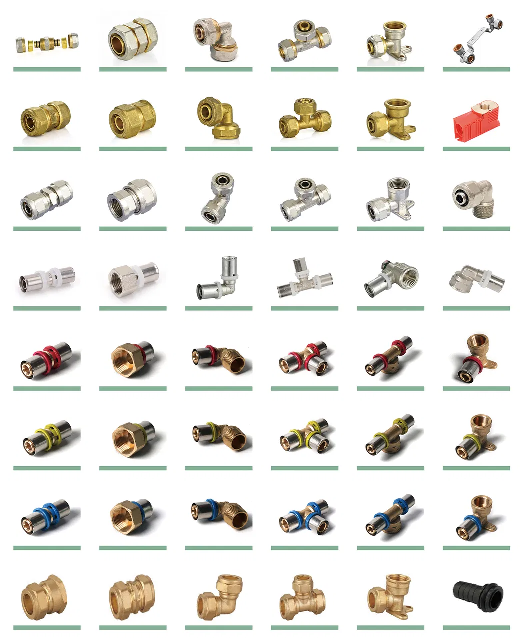 Ifan Plastic Brass Female Male Threaded Brass Bibcock Tap Ball Valve Fittings CPVC UPVC HDPE Pph Pex Push PPR PVC Pipe Fitting for Water Gas Irrigation