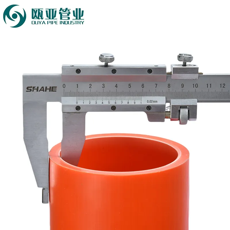 Mpp Pipe Fiber Optic Eco Friendly High Voltage Electric Power Cable Protection Pipe