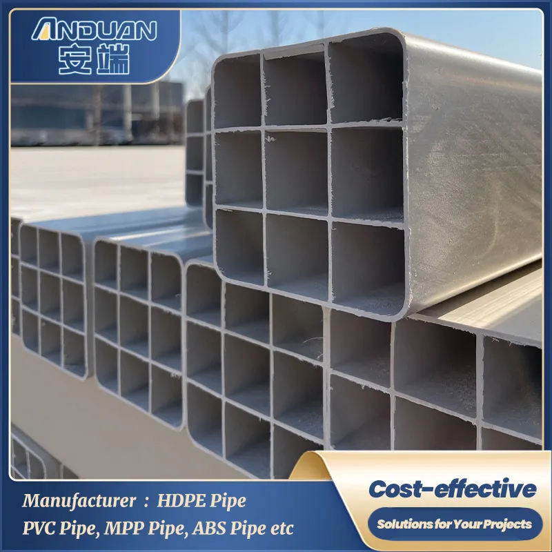 Lightweight PVC Porous Grid Pipe for Easy Installation and Use