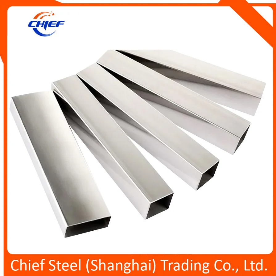 Square Pipe 410 Stainless Steel Cold Rolled Stainless Steel Pipes for Petroleum, Chemical Engineerin