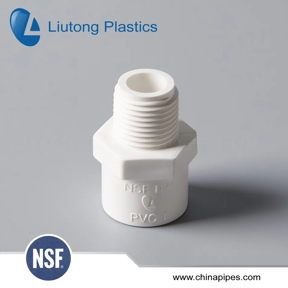 ASTM Sch40 D2466 Standard Plastic (PVC) Fitting for Supply Water with NSF Certificate