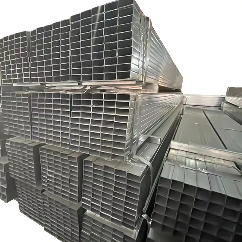 Zinc-Coated Gi Square Steel Pipe and Tube Pre-Galvanized Hollow Section ANSI Standard with Cutting B