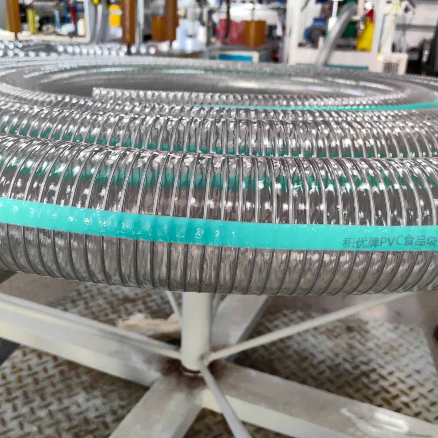 1-1/2" PVC Food Grade Steel Wire Pipe for Drinking Water Safe Transport