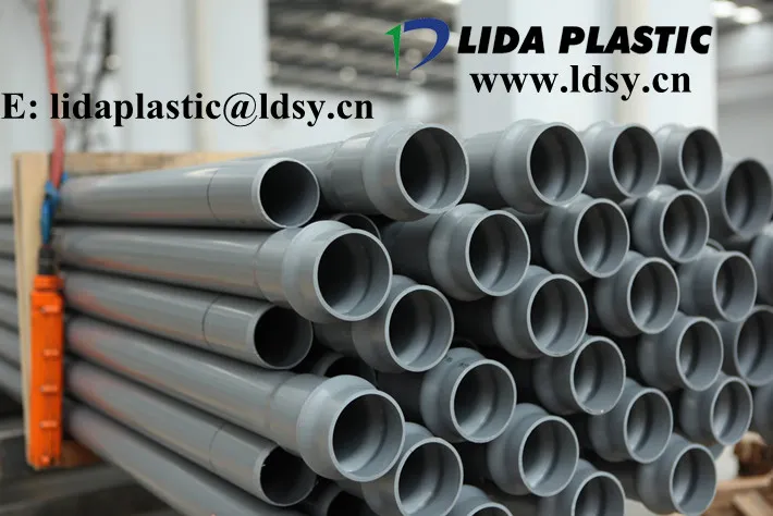 Leading Manufacturer of China PVC Water Pipe Pn16 20-110mm