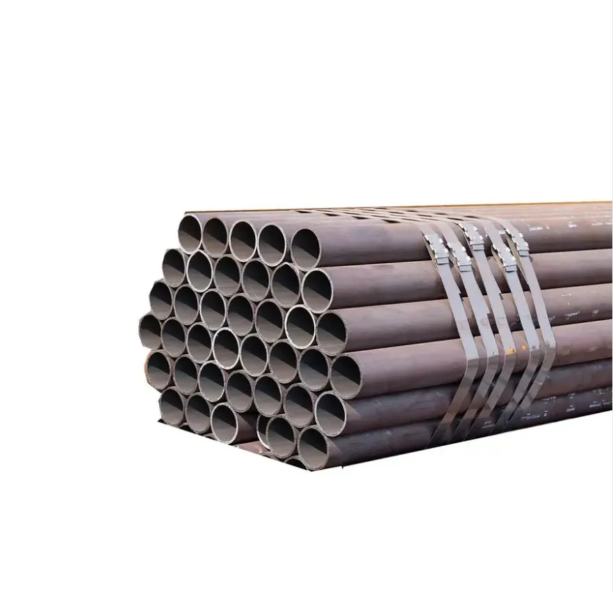 ASTM SA516 Gr. B Carbon Steel Tube Q195, Q235 St44 20 24 Inch Round Welded Seamless Round Square Rec