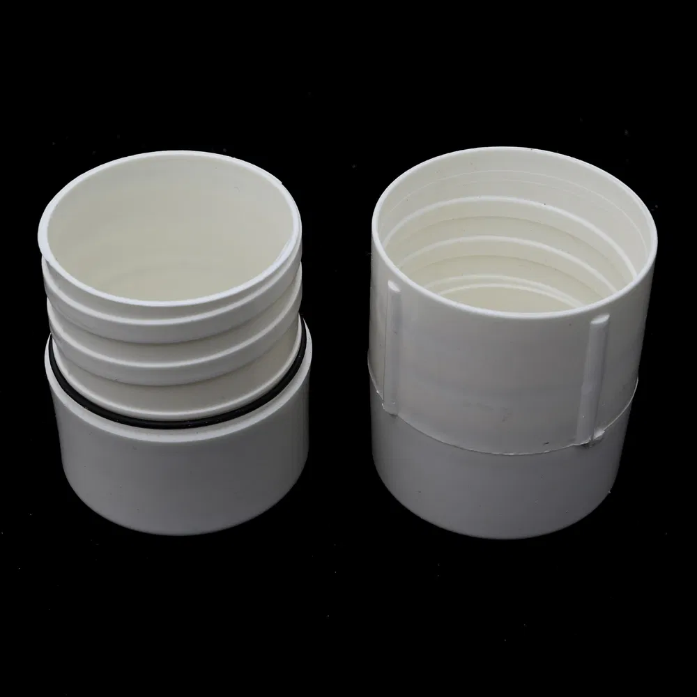Customized Any Size Nylon End Plug with Thread for PVC Pipe and Slot Pipe