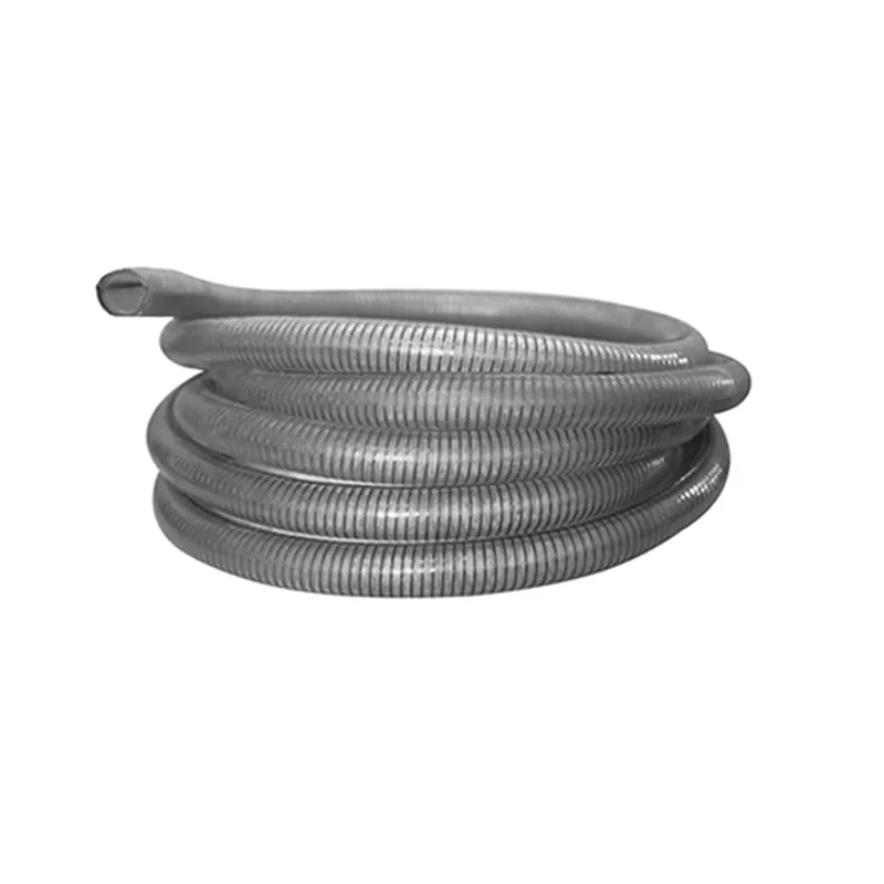 PVC Hose Flexible Transparent Water Pipe with Spring Wire Hose Plasticpipe