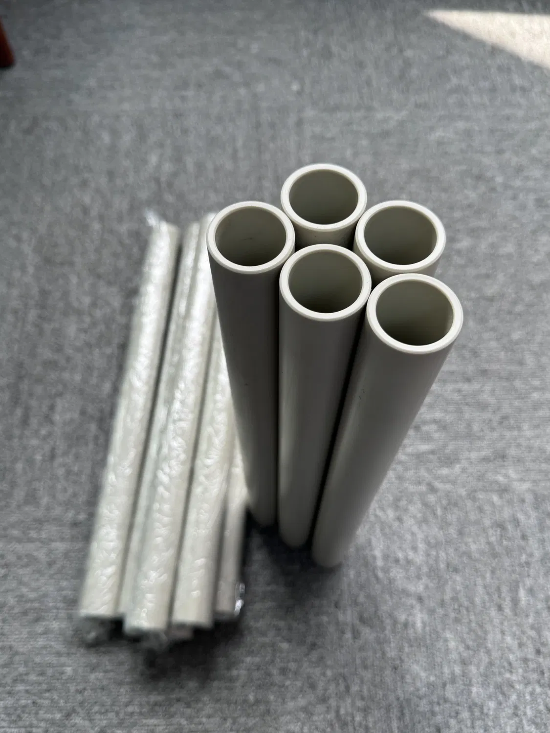 Full Plastic Pph Pipe with 8077/8088 Standard Pn10/Pn16 Pressure