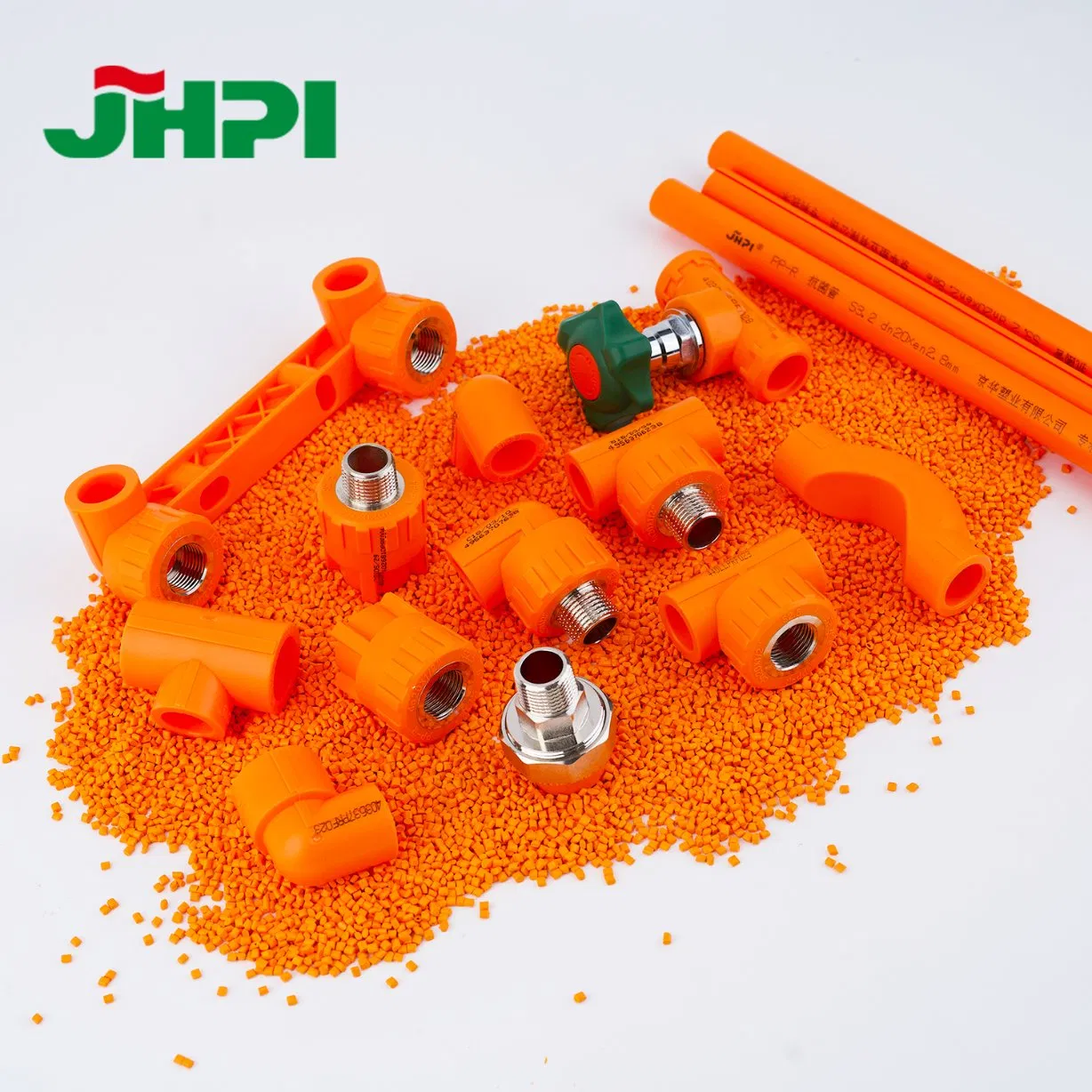 Jhpi PPR PVC PE Pipe Fittings 20-110mm Tee Elbow Union PPR Pipe Fittings