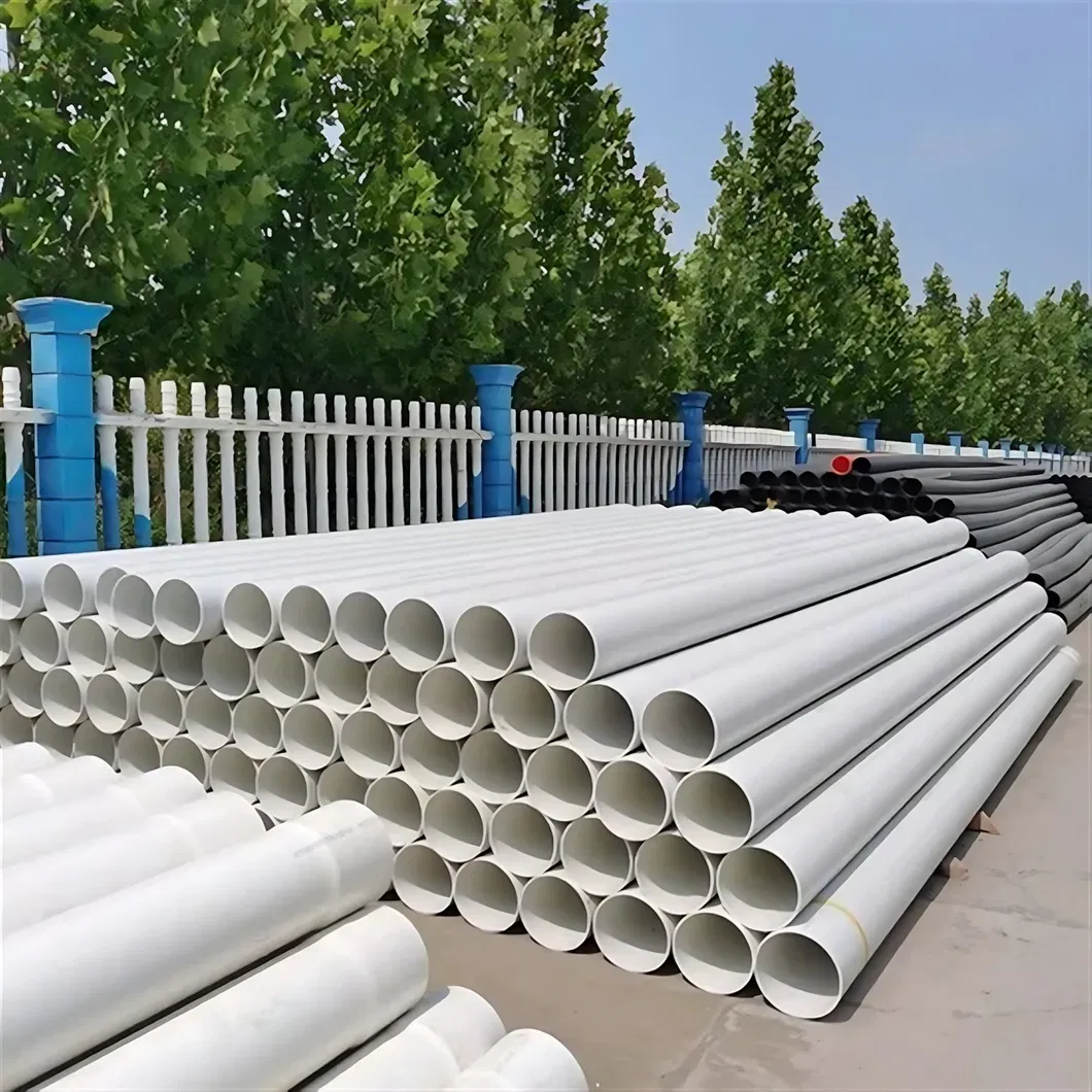 Large-Diameter Polyvinyl Chloride Corrugated Pipe 315mm Underground Sewage Pipe Municipal Engineering Drainage Pipe Material