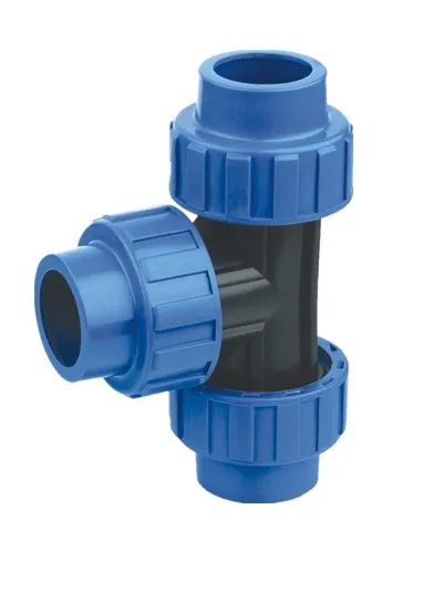 PP/PE Compression Coupling Factory Pn16 Top Quality PP Compression Pipe Fittings