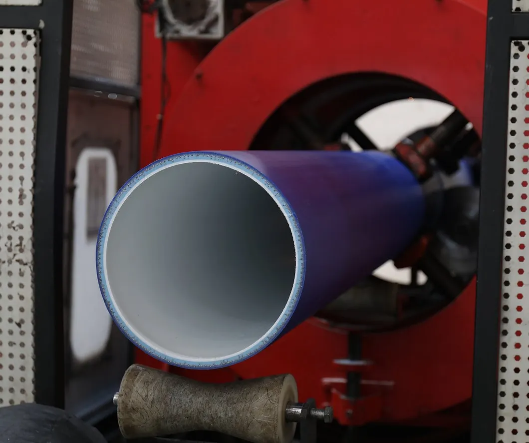 Wear-Resistant Materials Lining Steel Skeleton Composite HDPE Pipe Tailings and Waste Fines Pipeline