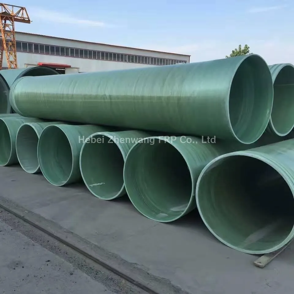 ISO 9001 Certified UV-Stabilized Maintenance-Free FRP Pipe / GRP Tube / Fiberglass Conduit