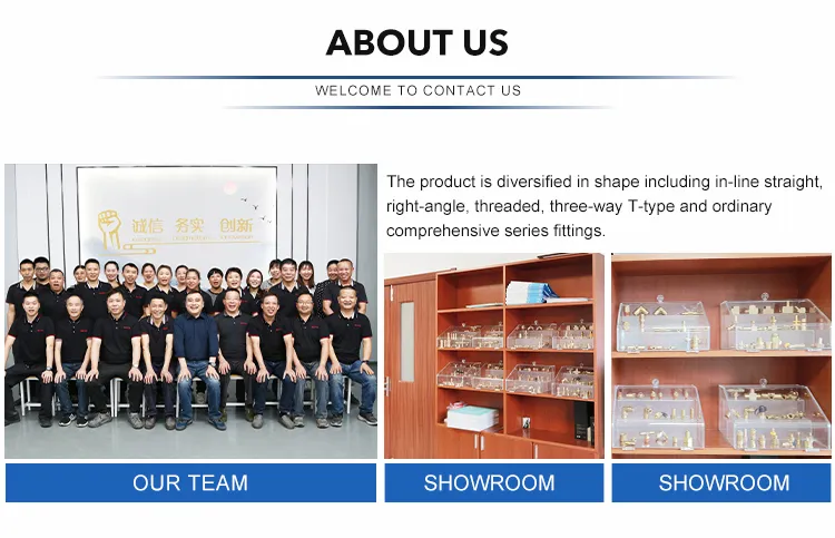 Good Quality Pipe NPT DOT Brass Male Thread Straight Ferrule Fittings