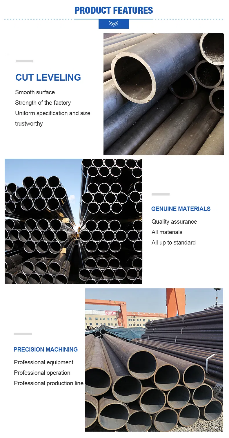 S355jr Heat Exchangers and Condensers ASTM SA179 S400 Black Coating Alloy Seamless Steel Pipe Wholesale DN200 Std Q355 Cold Drawn Low-Carbon Steel Pipes