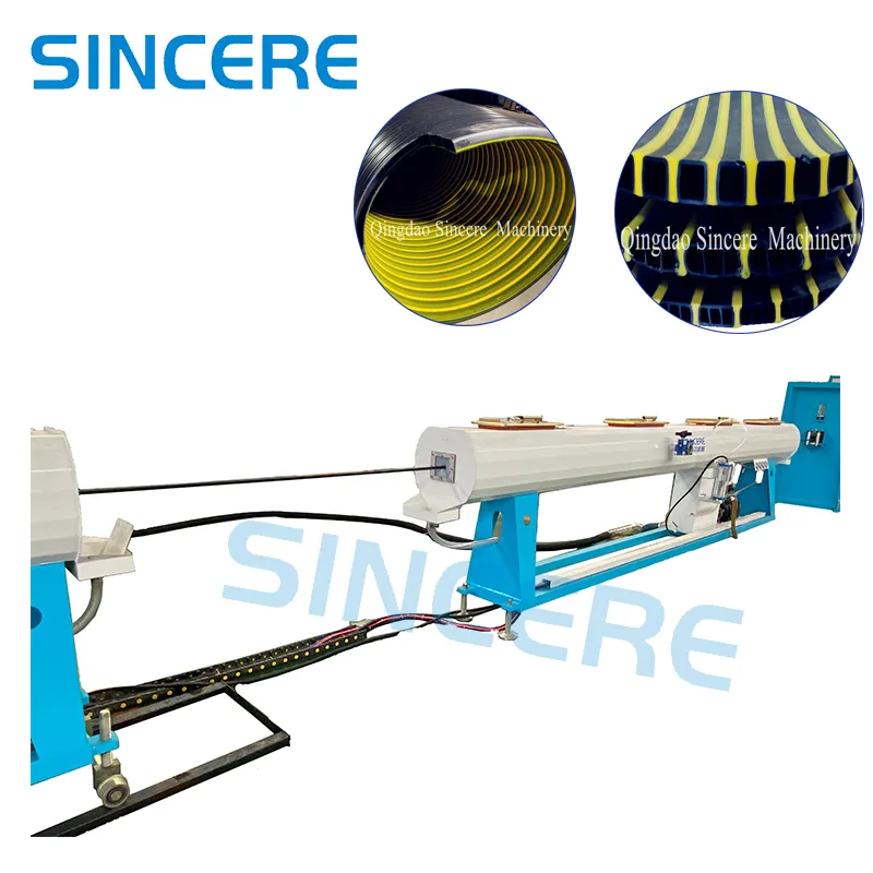 HDPE Manhole Pipe Making Machine Extrusion Line