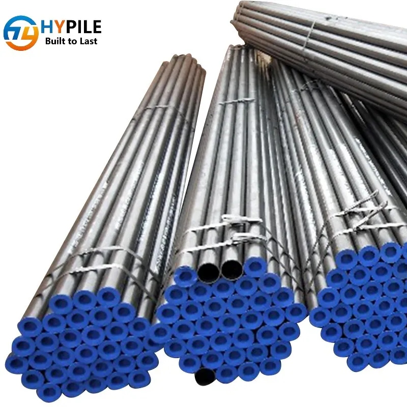 Hypile En10219 S275 ERW Steel Pipe for Mining and Structural Fabrication Projects