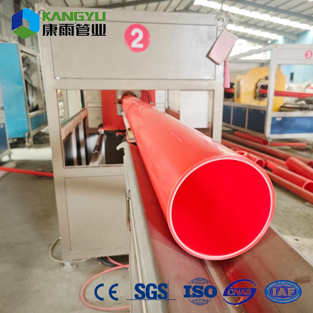 Plumbing Materials Mpp/Electric Pipe DN100mm/125mm/150mm/175mm/200mm/225mm/250mm PVC Electrical Cond