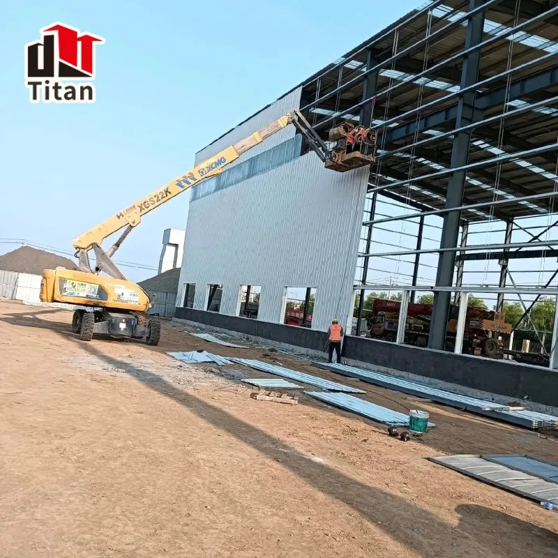 Customized Expandable Flexible Design Kit Modular Steel Workshop Customized Expandable Flexible Design Kit Modular Steel Workshop