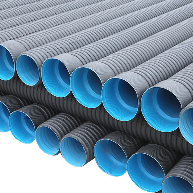 Customized HDPE Double Wall Corrugated Pipe HDPE for Water Supply System