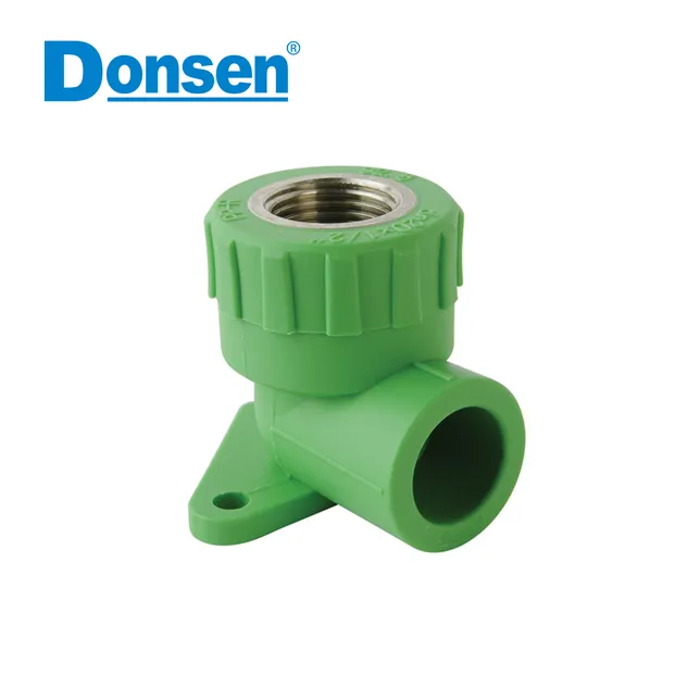 Donsen Green PPR Fittings with Brass for Residential Water Supply