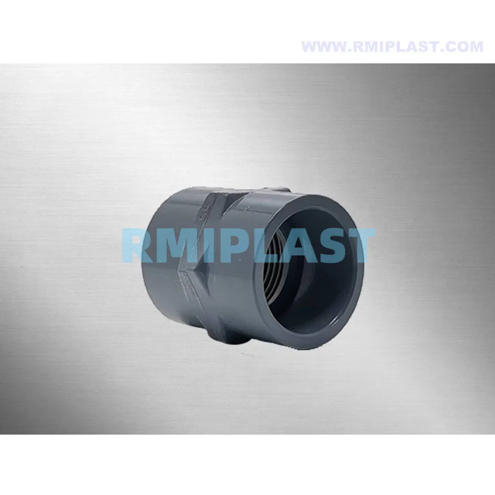 CPVC Pipe of DIN Pn16 400mm Plastic Socket Welding Pipes Dark Grey Tube for Water System