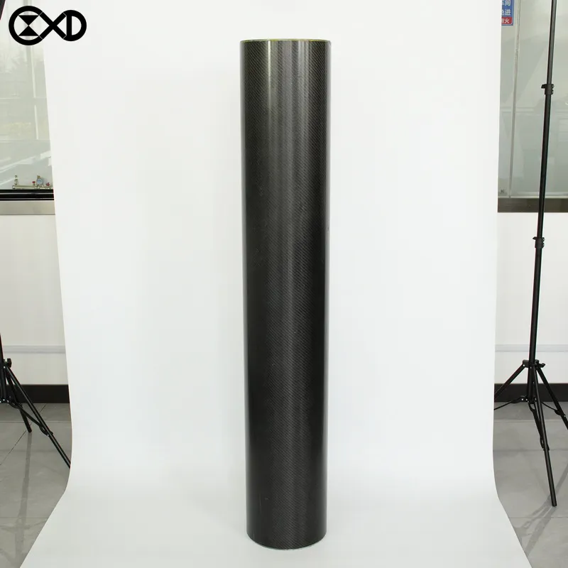 Xinda Carbon Fiber Round Tube High-Strength Customized High-Strength Carbon Fiber Pipe Tube for Slit