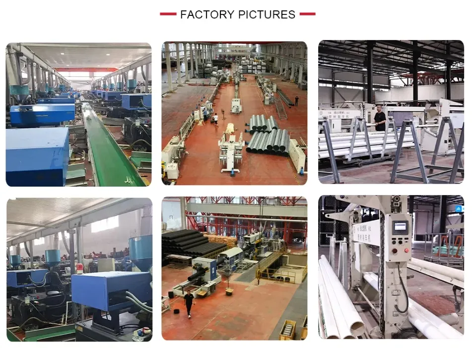 UPVC/PVC/Plastic Elbow Tee Coupling Dwv Drainage Fitting