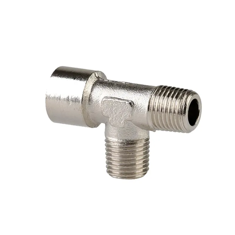 Male Connector Air Brake Brass Fittings for Nylon Tube Od 1/8" 1/4" 3/8" 1/2" 5/