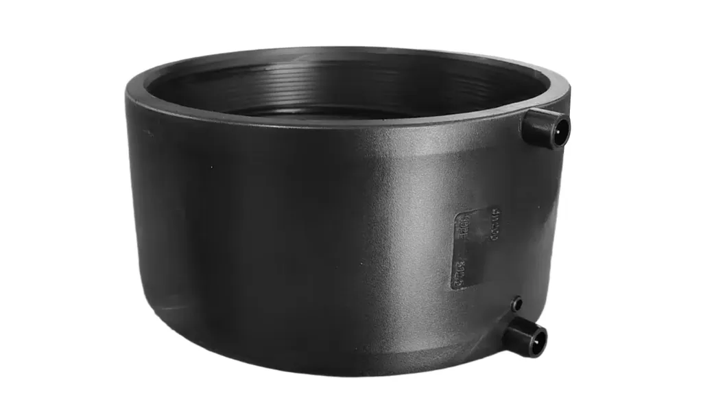 Same Layer Siphon Electrofusion Coupling HDPE Pipe Fittings for Wastewater Drain System