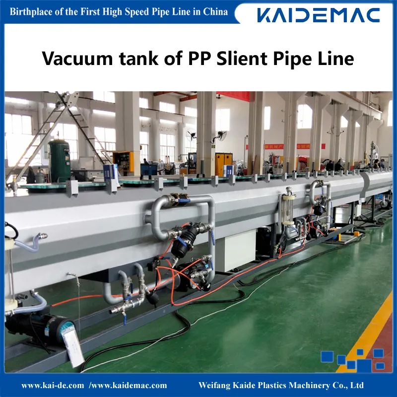 PP Soundproof Drainage Pipe Making Machine / Silent Pipe Production Line/ PP Drainage Pipe Machine