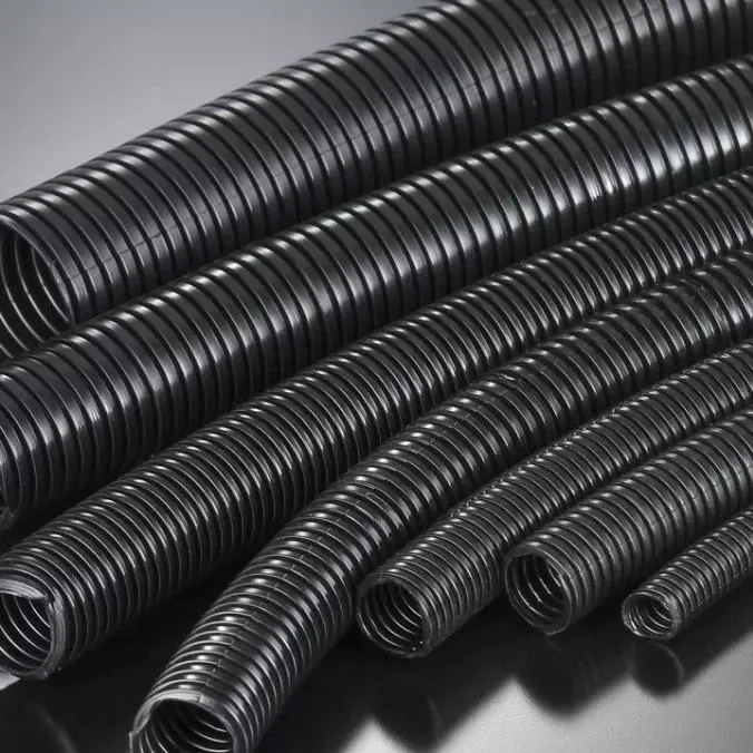 64*67.2mm Electrical Wire Protection Corrugated PP PE PVC Nylon Flexible Plastic Conduit Metal Pipe